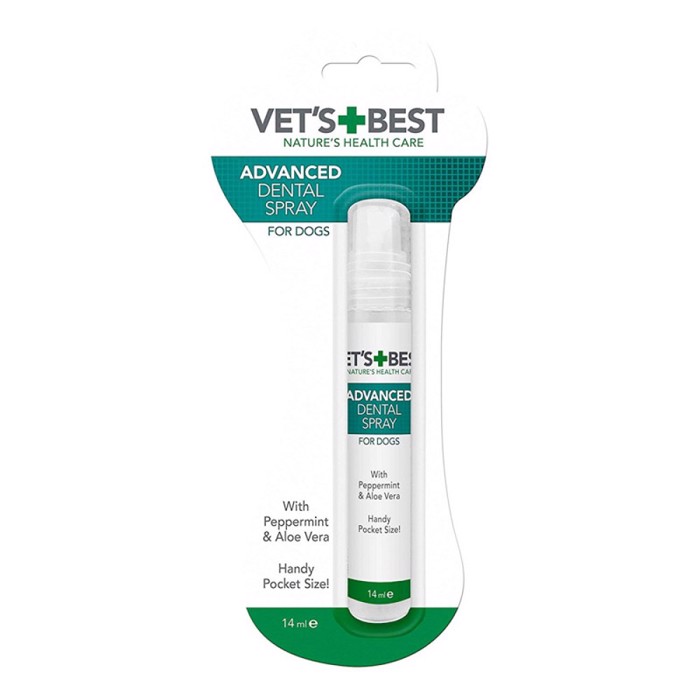 Vet's Best Advanced Dental Spray me Menta kai Aloi 14ml